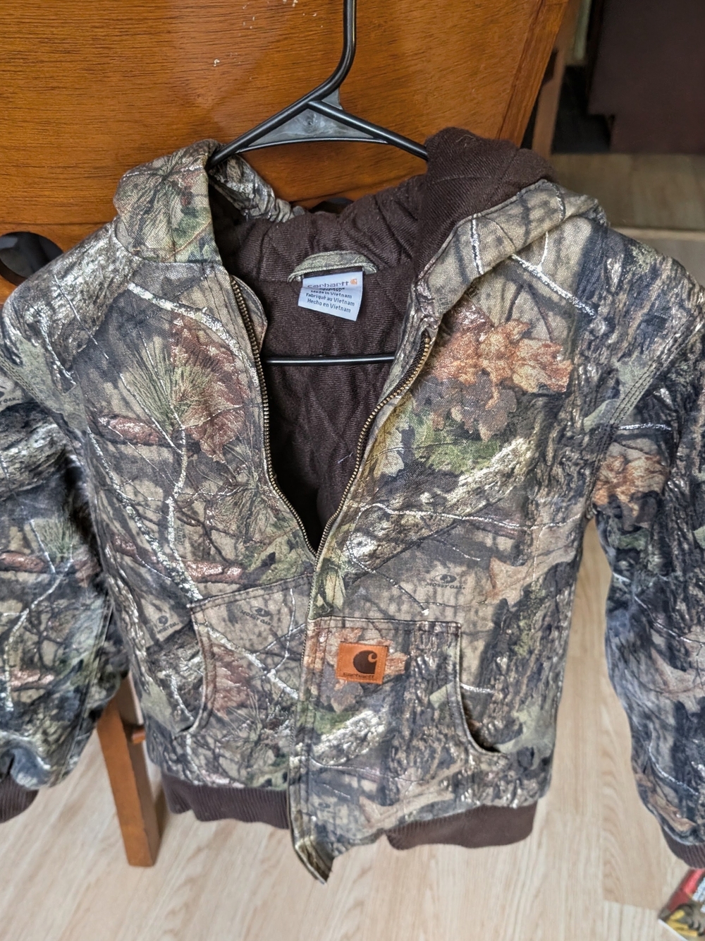 Carhartt Kids Realtree Camo Hooded Jacket